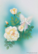 Valkoisen ruusun keiju - juliste